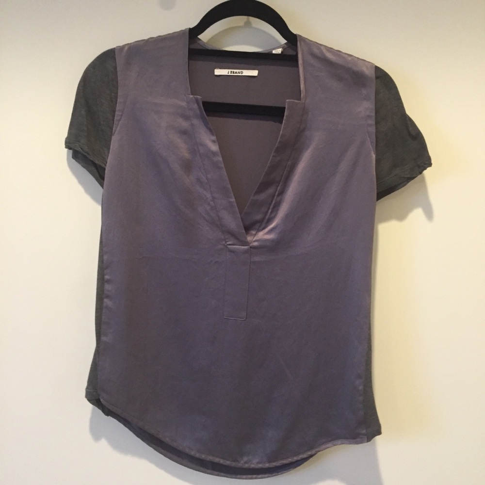 J Brand Silk Top